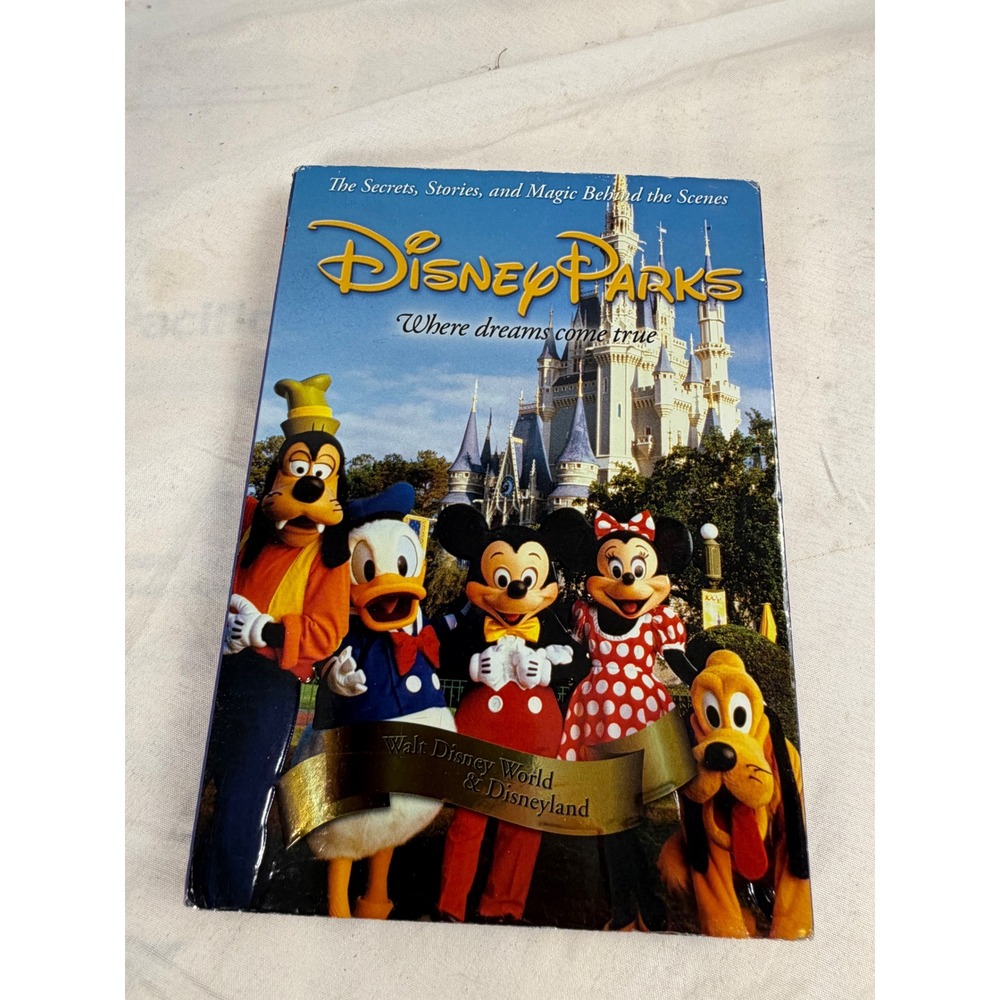 Disney Parks Where Dreams Come True DVD Disney World Disneyland Behind Scene WDW